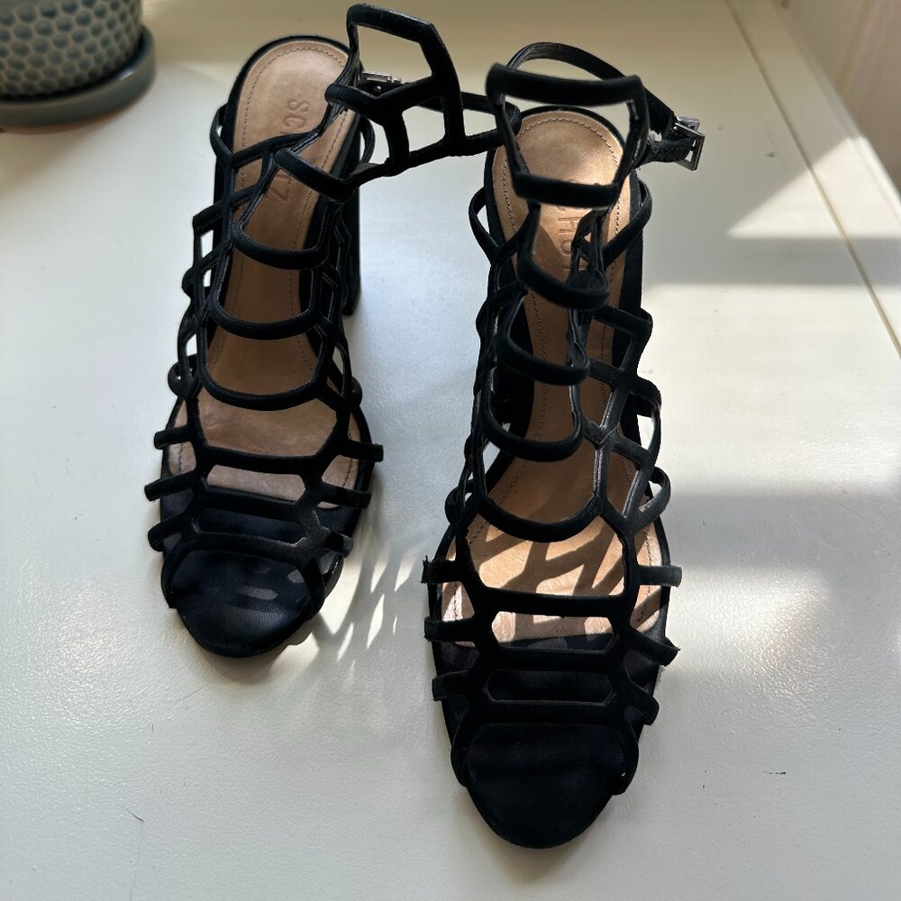 Schutz Strappy Wedges